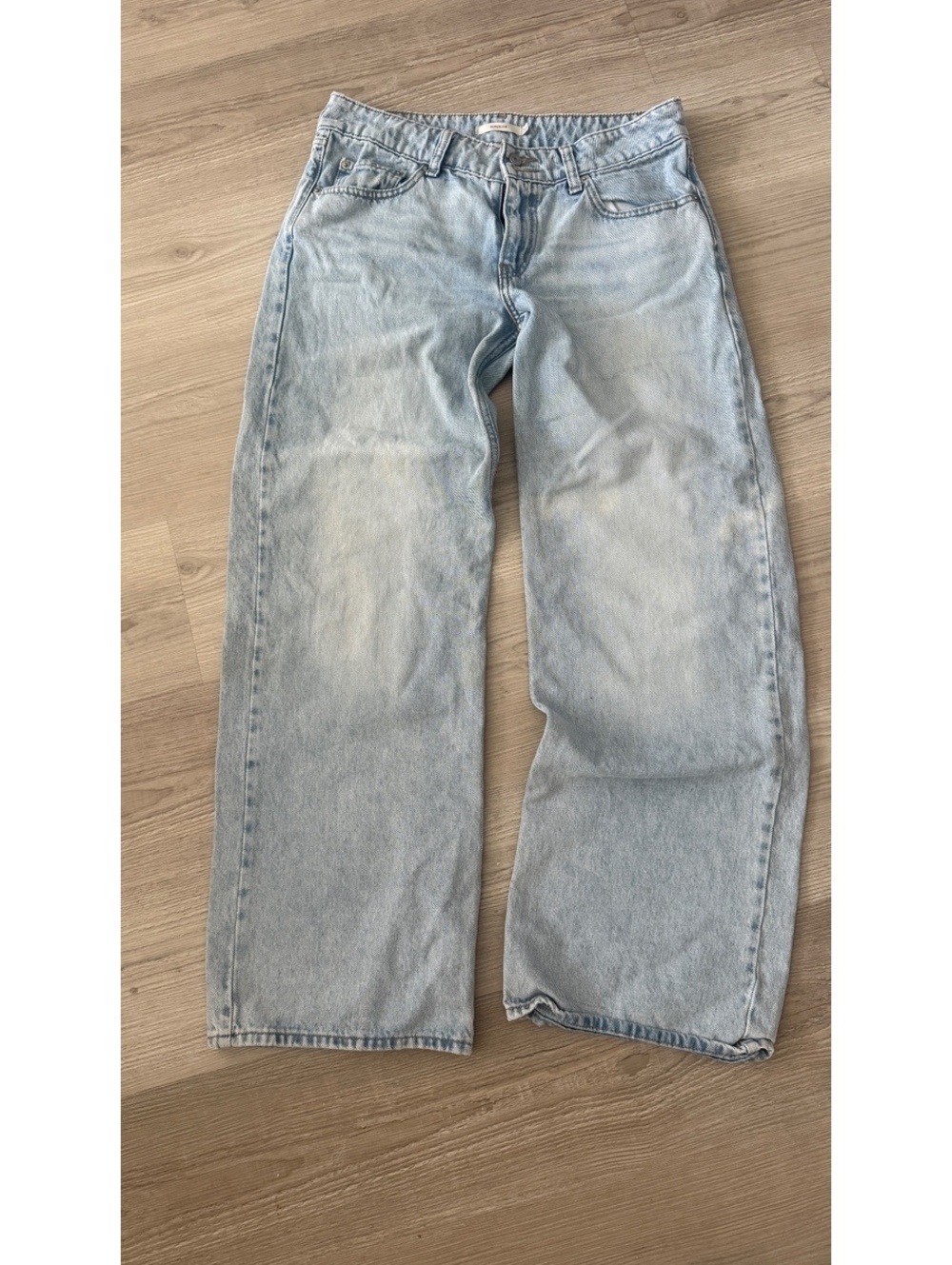 Levi’s Superlow Loose Light Wash Baggy Jeans Size 30 Y2K Low Rise